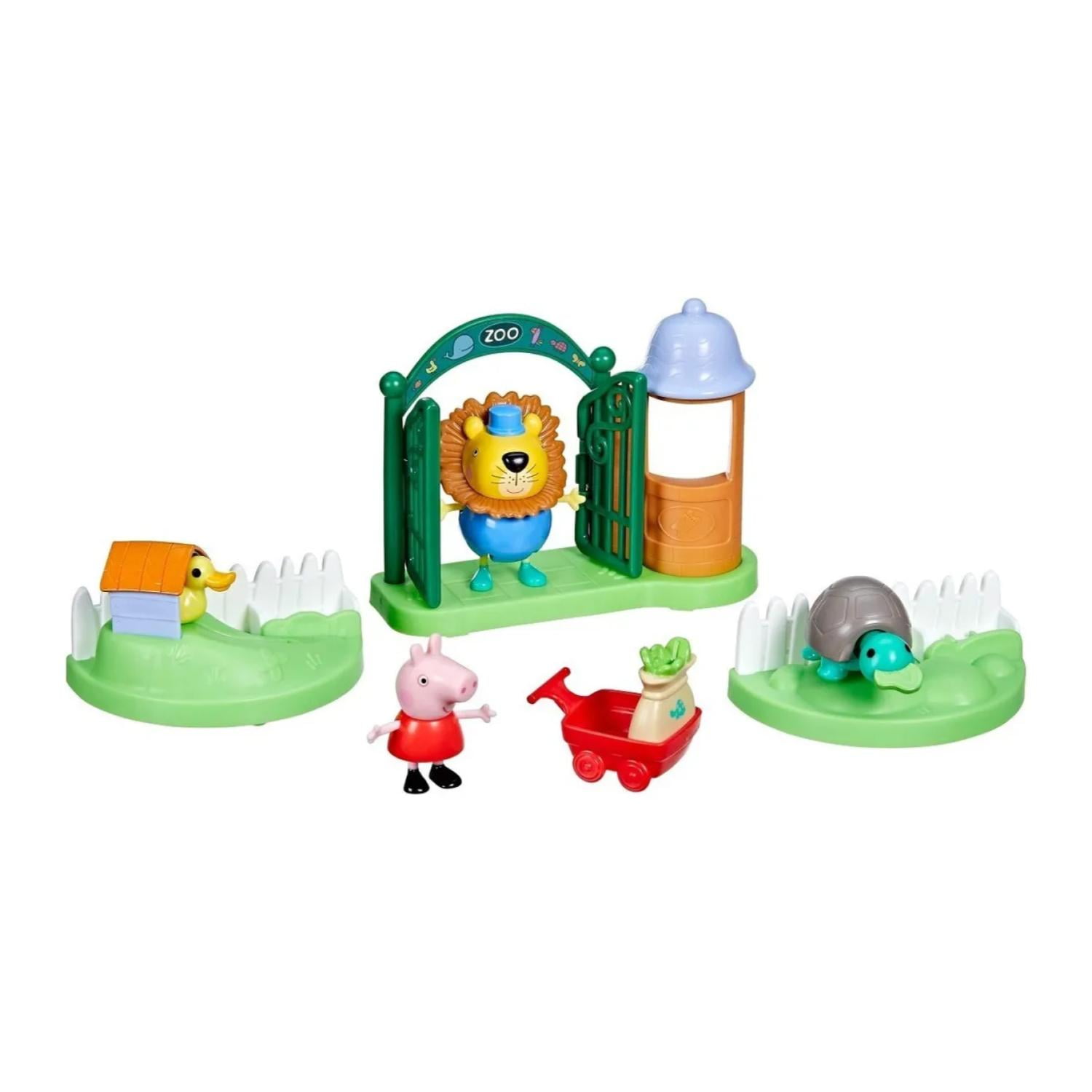 Hasbro - Juguete Zoologico De Peppa Pig 8 Piezas Infantil