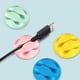 thumbnail image 4 of Keep Your Desk Tidy with Creative Simplicity USB Cable Holder - Self-Adhesive Mobile Phone Data Cable Holder, 4 of 5