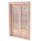 thumbnail image 5 of Accesorios De Puerta Doble De Madera Externos Sin Pintar, Bricolaje, Hechos A Mano, Exquisitos En Miniatura, 5 of 5