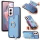 thumbnail image 1 of Funda Magnética Para Motorola Moto G Power 2024 5g Con Billetera Y Anillo Protector Resistente Azul, 1 of 5