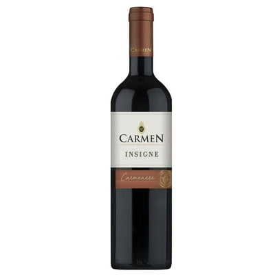 Vino Tinto Carmenere Botella 750 Ml Insigne