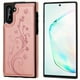 thumbnail image 1 of Butterfly Pattern PU Leather Case Wallet: Shockproof Flip Cover with Card Holder for Samsung S8/S10/Note10/S21 Series, 1 of 3