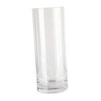 Magideal - Florero Alto, Jarrón Cilíndrico De Acrílico, Decoración De Mesa, Centro De Mesa, Soporte Para Maceta, Contenedor Para El Hogar, Comedor, Flores Secas