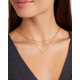 thumbnail image 5 of Collar Gorjana con chapado en oro de 18k y ojo turco, 5 of 6