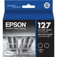 thumbnail image 1 of Cartucho de tinta Epson 127 DuraBrite Ultra Black Dual Pack, 1 of 8