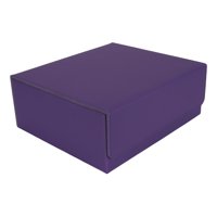 Bothyi - Caja Para Baraja De Cartas, Soporte De Fácil Acceso, Caja Organizadora Protectora Portátil, Color Morado