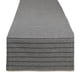 thumbnail image 1 of Tapete de mesa DII Farmhouse Gingham, 100% algodón, 35 x 275 cm, negro, 1 of 6