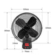 thumbnail image 2 of Ventilador Portátil Pila Recargable Hogar Escritorio Camping, 2 of 6