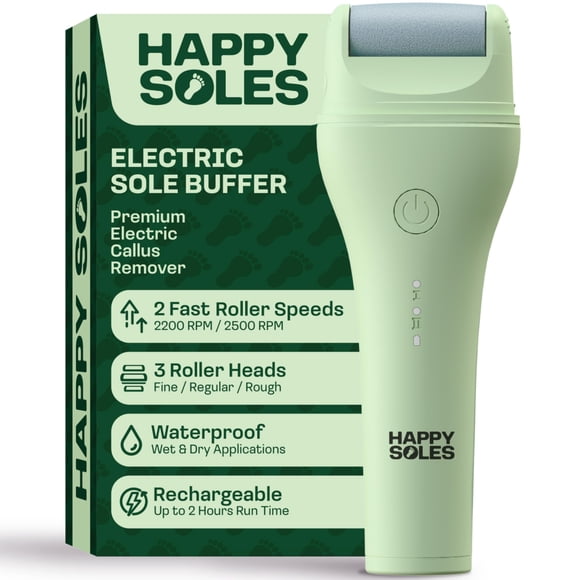 Removedor eléctrico de callos para pies y pulidor de plantas HAPPY SOLES