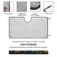 thumbnail image 2 of Clásicos De Cuentos De Hadas De Grimm Parasol Para Parabrisas Delantero Protector Plegable Visera Solar Para Auto Bloquea Rayos Uv Mantiene Tu Vehículo Fresco 130cm*70cm, 2 of 6