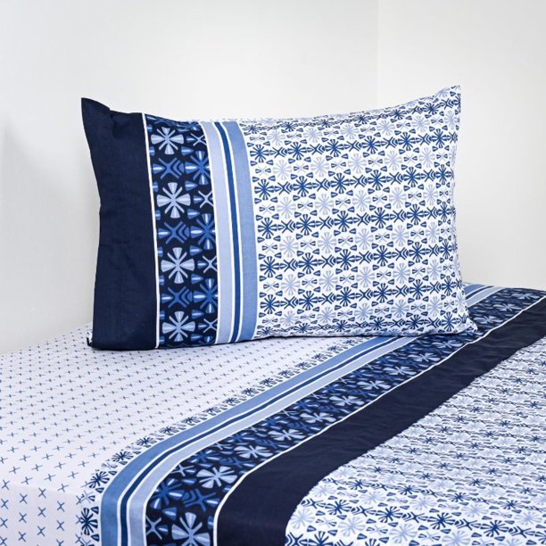 Juego de Sábanas 1.5 Plaza 144 Hilos Pollycotton