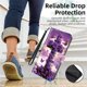 thumbnail image 5 of Funda cartera Moto G Stylus 5G 2025 bloqueo RFID correa muñeca rosa púrpura cruz, 5 of 7