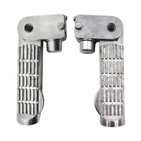 Magideal - Pedales De Clavija Plegables Para Bicicleta Eléctrica, Piezas De Repuesto, Palanca De Pedal De Codo Duradera, Reemplazo Portátil, Fácil De Instalar