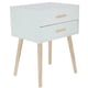 thumbnail image 1 of Velador Dormitorio Alba 2 Cajones Blanco, 1 of 1