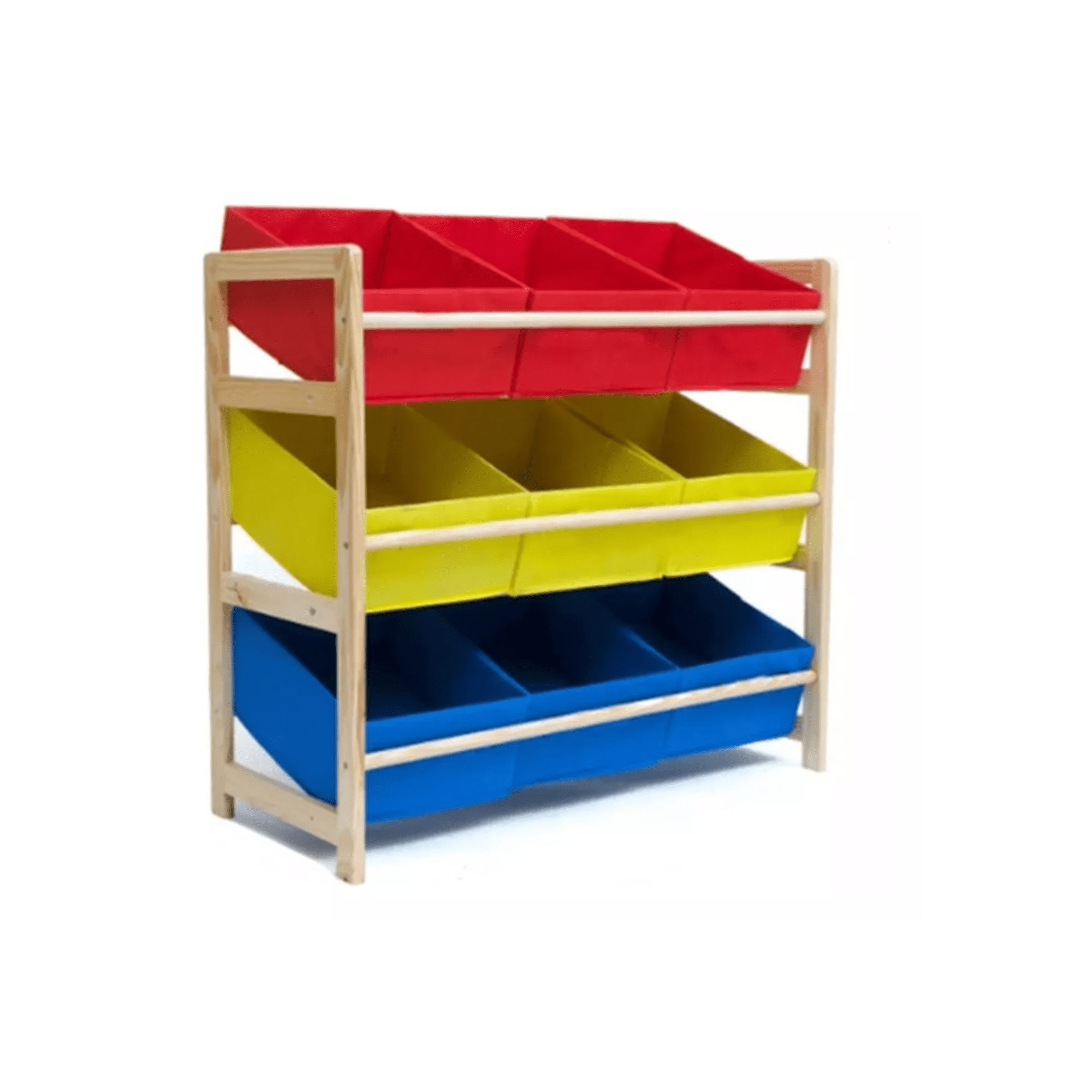 Genérico - Estante Infantil Organizador De Juguetes, Repisa 64x28.5x60 Cm, Multicolor