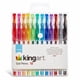 thumbnail image 1 of Lapices Gel KINGART Glitter Set 12 Colores Punta Fina 1mm, 1 of 3