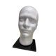 thumbnail image 1 of Mannequín De Espuma Cabeza De Cabello Blanco Pantalla De Listón Para Sombreros De Cabeza De Joyería, 1 of 5