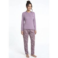 Kayser - Pijama De Mujer Algodón 60.1599M-Mor