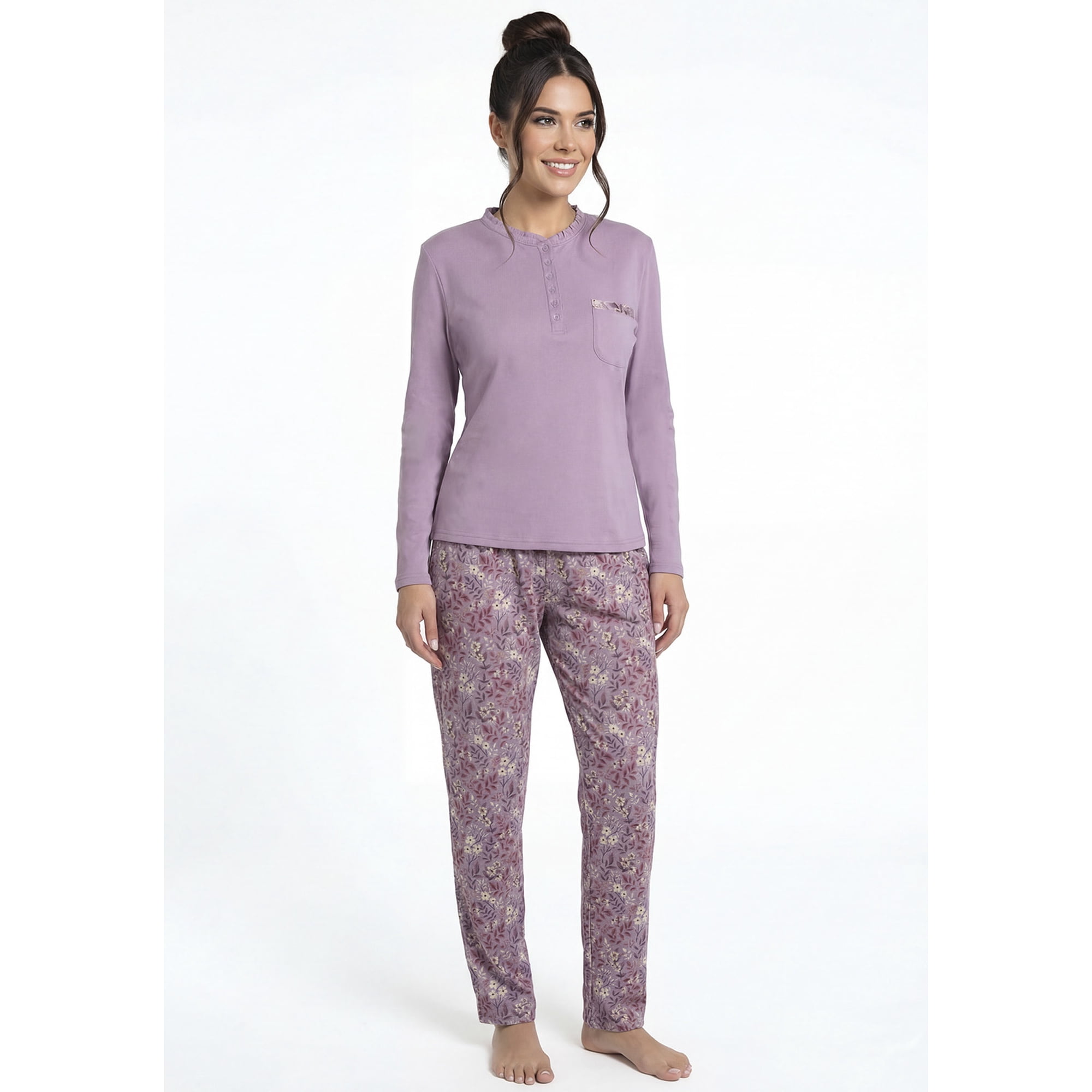 Kayser - Pijama De Mujer Algodón 60.1599m-mor