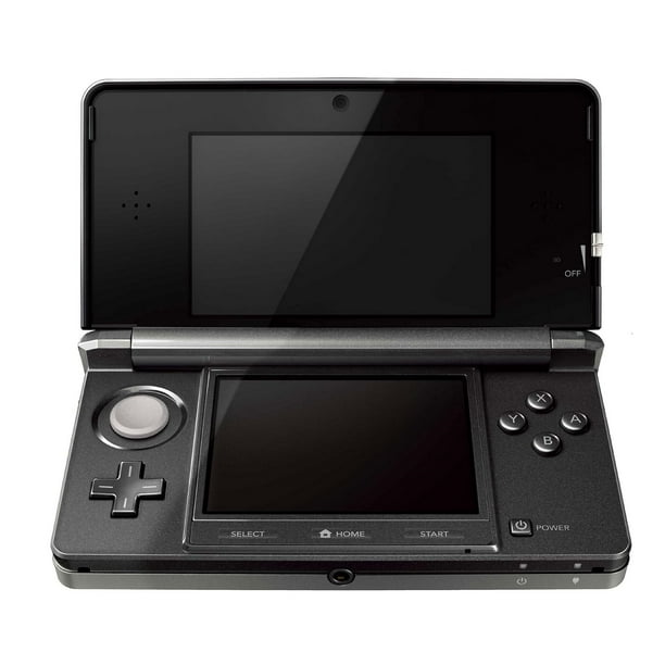 黒3DS Nintendo 3DS Handheld Gaming Console - Cosmo Black (Refurbished