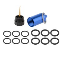 Magideal - Cylinder O , Scuba Diving Cylinder Sealing O Rings Mini Cylinder Storage Bottle , Azul