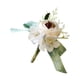 thumbnail image 2 of Brazalete De Ramillete De Rosa Con Clips Ramillete De Mu?eca Para Ceremonia Ducha Prom Blanco, 2 of 5