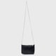 thumbnail image 2 of Bandolera Mujer Metalizada Perlas Negra Corona, 2 of 4