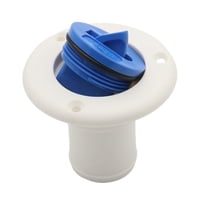 Ioensy - Entrada De Escotilla De Llenado De Agua Dulce Para Rv, Piezas De Repuesto Para Accesorios De Autocaravana, Color Blanco