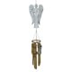thumbnail image 1 of Campanilla de viento Cohasset Gifts 630DW de bambú con forma de ángel, color blanco, 1 of 2