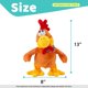 thumbnail image 2 of Peluche Cuteoy 33 cm Pollo Musical que Cacarea, 2 of 7