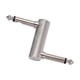 thumbnail image 4 of conector de la biela del pedal de la guitarra acoplador del pedal del gato de la compensación de 1/4 pulgadas color del níquel, 4 of 5