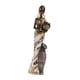 thumbnail image 2 of Figura De Mujer Africana Marrón Para Sala De Estar, Estantería, Decoración, Estilo A, 2 of 3