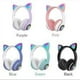 thumbnail image 2 of Audífonos Inalámbricos Bluetooth Gatos Cat Headset Luz Rosa, 2 of 2