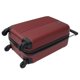 thumbnail image 5 of Cuchilla giratoria rígida Cosmo de Luggage Travelers Club, 20 pulgadas, color rojo, 5 of 7