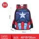 thumbnail image 1 of Disney Captain America Kids 3d Cute Spiderman Design Print Backpack Children Bag Boys Primary School Bag Kindergarten Backpack, 1 of 3