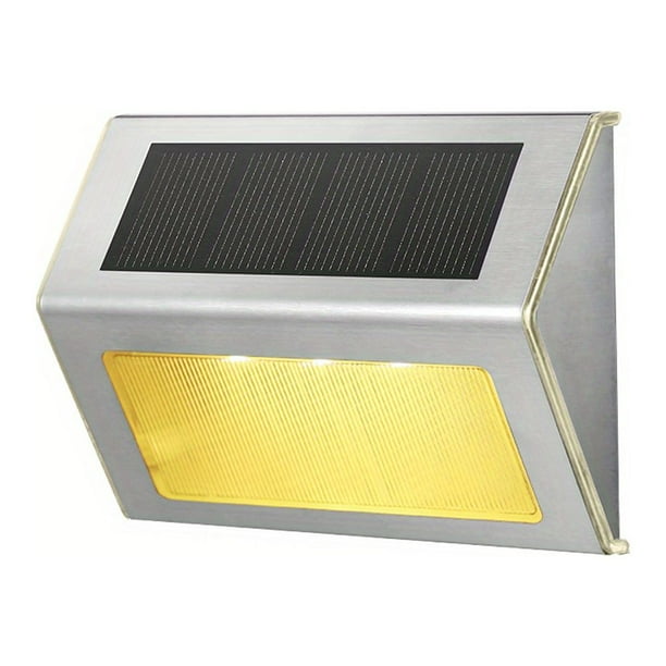 1pc/6pcs Outdoor Solar Lights, Solar Deck Lights, Solar Powered Outdoor Lights Waterproof Outside Lights For Garden Backyard Patio Yard Fence Post Stair Step Wall Railing Lighting