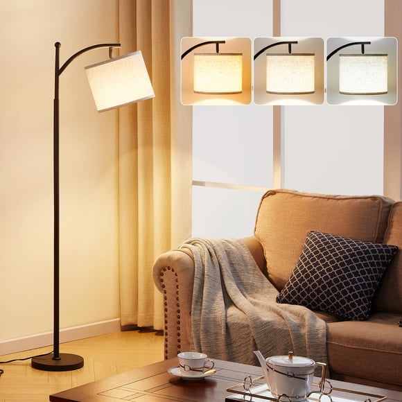 Lámpara de Pie Ambimall de 60" de Alto con 3 Temperaturas de Color y LED de 9W