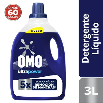 Detergente Líquido Ultra Power Botella 3 L Omo
