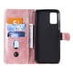 thumbnail image 3 of Funda con Cremallera para Samsung Galaxy A02S, Carcasa Cartera de Cuero PU con Soporte y Tarjetero, 3 of 6