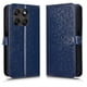 thumbnail image 1 of Funda Cartera Lunares Motorola Moto G77 con Tarjetero, Correa y Soporte Azul, 1 of 6