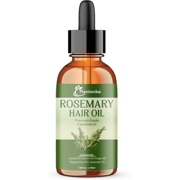 Aceite Capilar Romero Plantovika 50ml Jojoba Castor Crecimiento