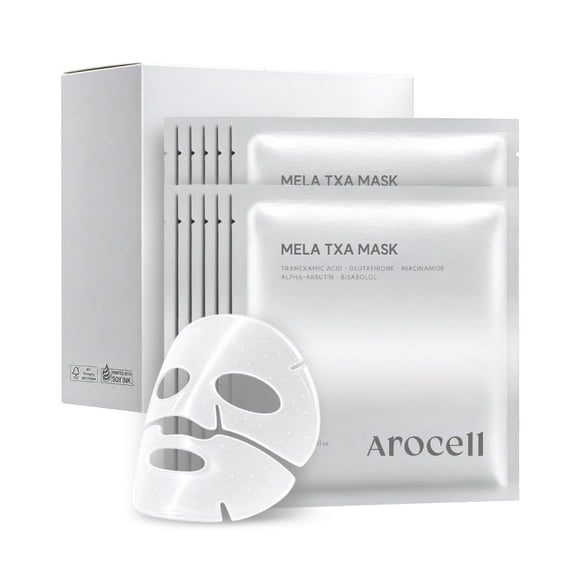 Mascarilla Hidrogel AROCELL Mela TXA 12 Hojas 43 g