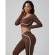 thumbnail image 2 of Conjunto Fitness Mujer Pretina en V Doble Push Up Calidad, 2 of 5