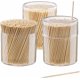 thumbnail image 1 of Palillos de Madera de Bambú GUSTO Paquete de 1500 Unidades 6.5 cm, 1 of 5