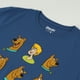 thumbnail image 2 of Polera Manga Corta Hombre Scooby Faces Azul Hanna Barbera, 2 of 4