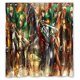 thumbnail image 1 of Cortina de ducha de Attack on Titan con ganchos (60 x 72 pulgadas), 1 of 3