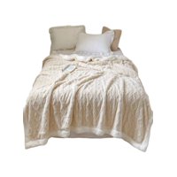 Todo Para El Hogar - Frazada Manta De Plush Y Sherpa Extra Suaves