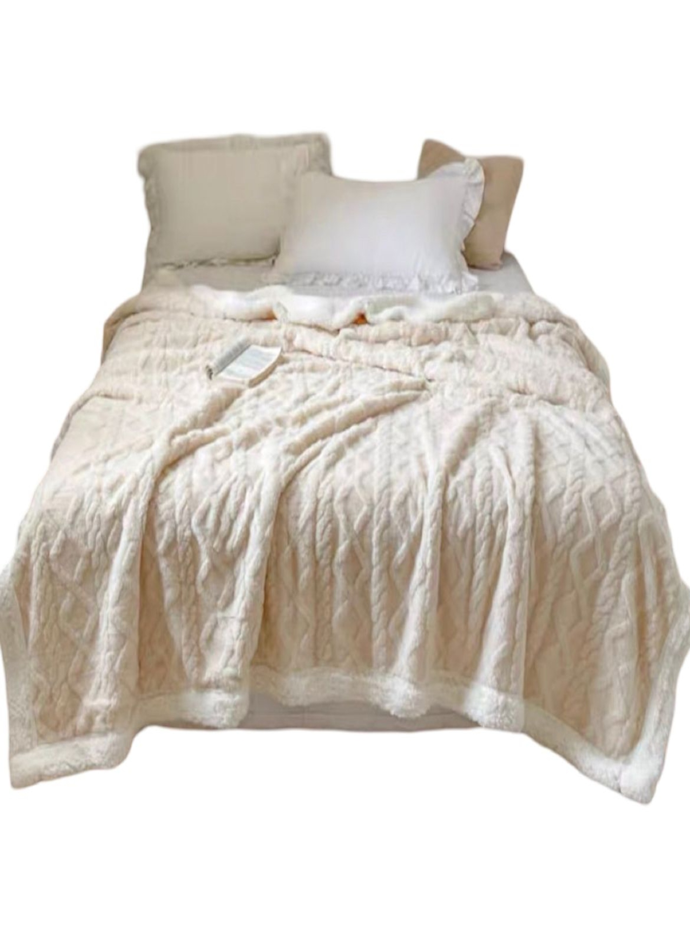 Todo Para El Hogar - Frazada Manta De Plush Y Sherpa Extra Suaves