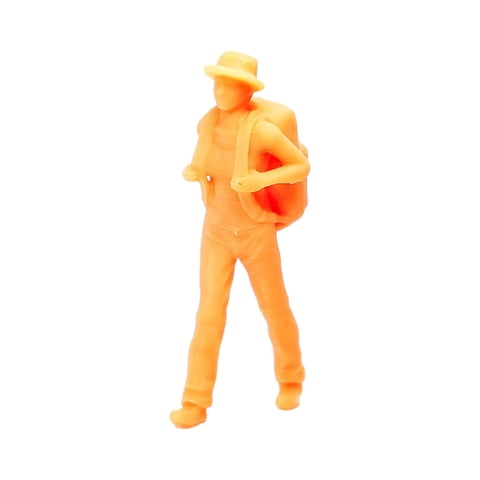 Bothyi - Figuras De Diorama De Resina De Personas Modelo A Escala 1/64 Para Diseño De Decoración De Edificios C