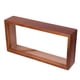 thumbnail image 1 of Caja De Sombras Con Boletos, Insignias Artísticas Con Cubierta De Vidrio, Ramo, Vitrina De Regalo De Madera, Café, 1 of 5